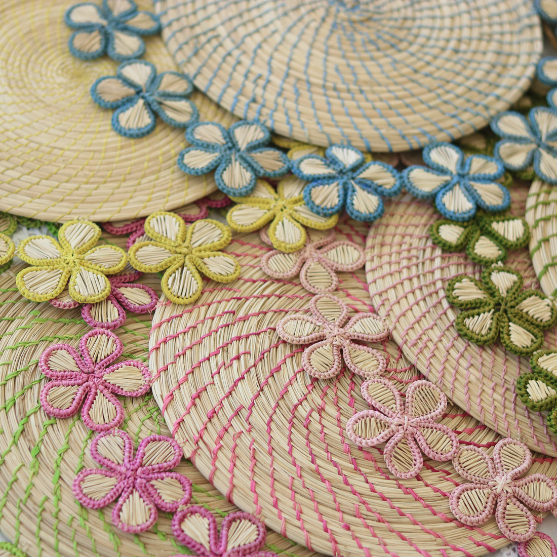 Woven Flower Placemat