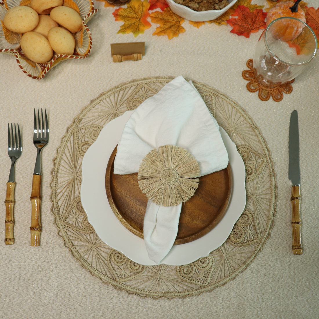 Heart Ruffle Placemat
