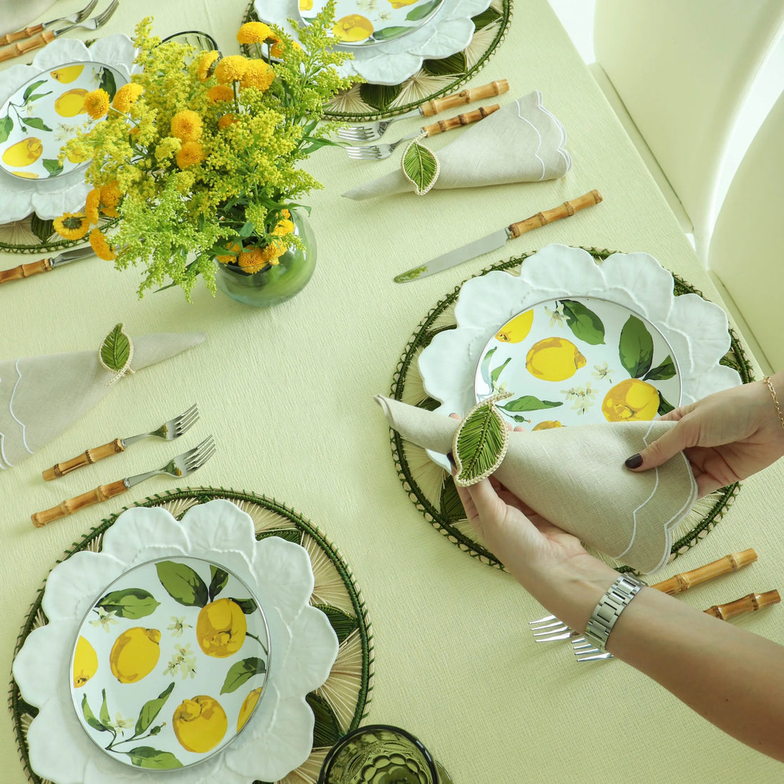 Iraca Leaf Napkin Ring