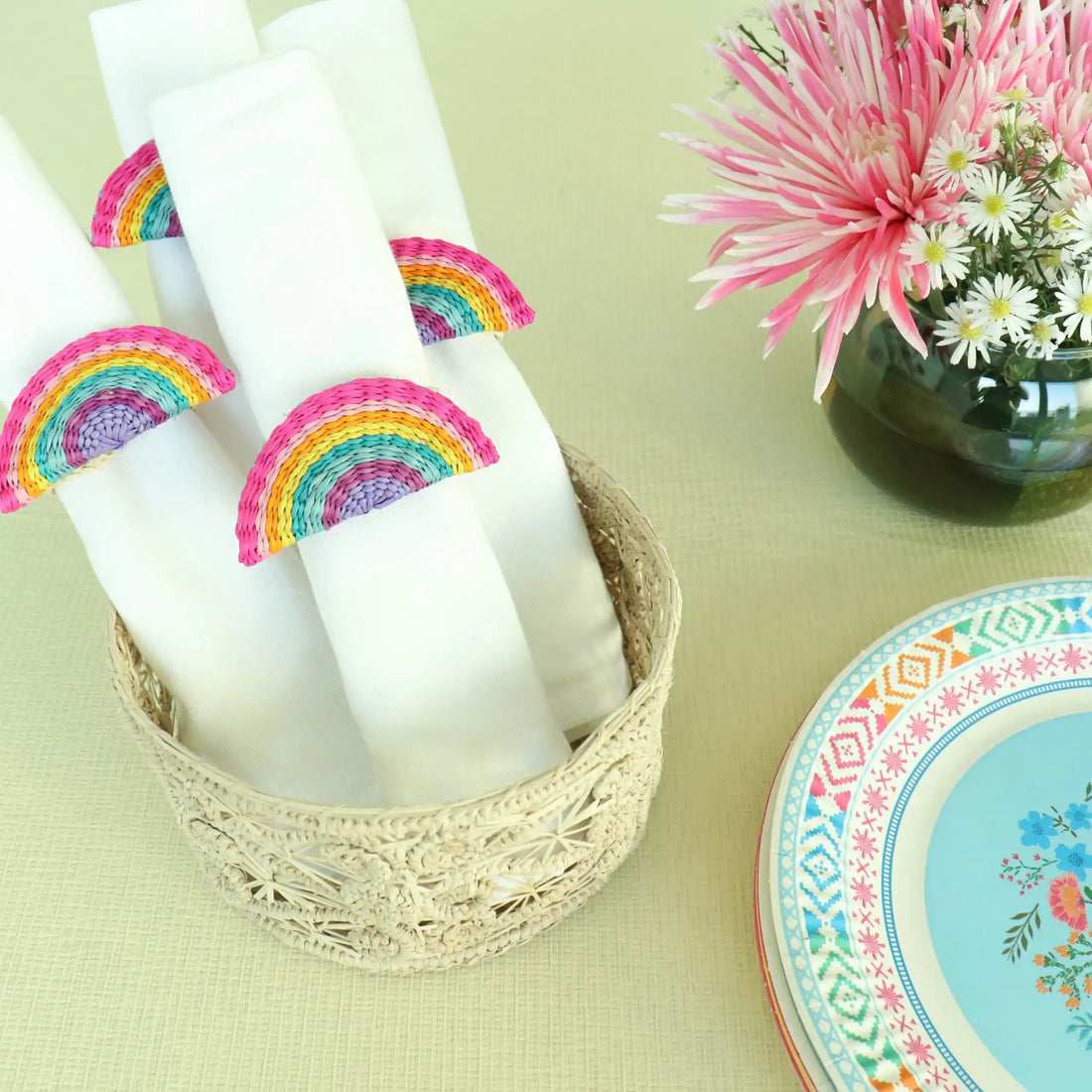 Rainbow Napkin Ring