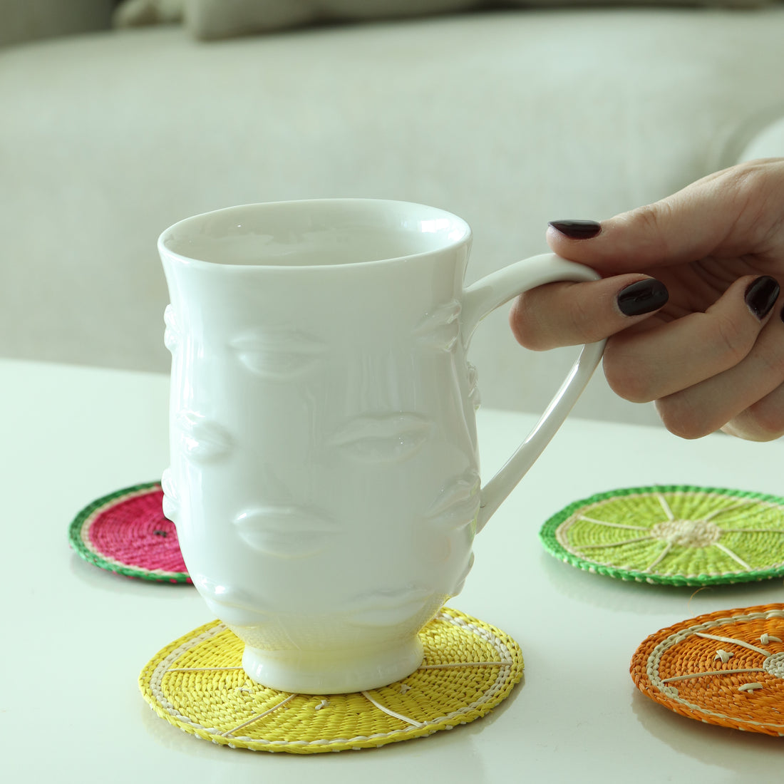 Fruit Coaster Set x4