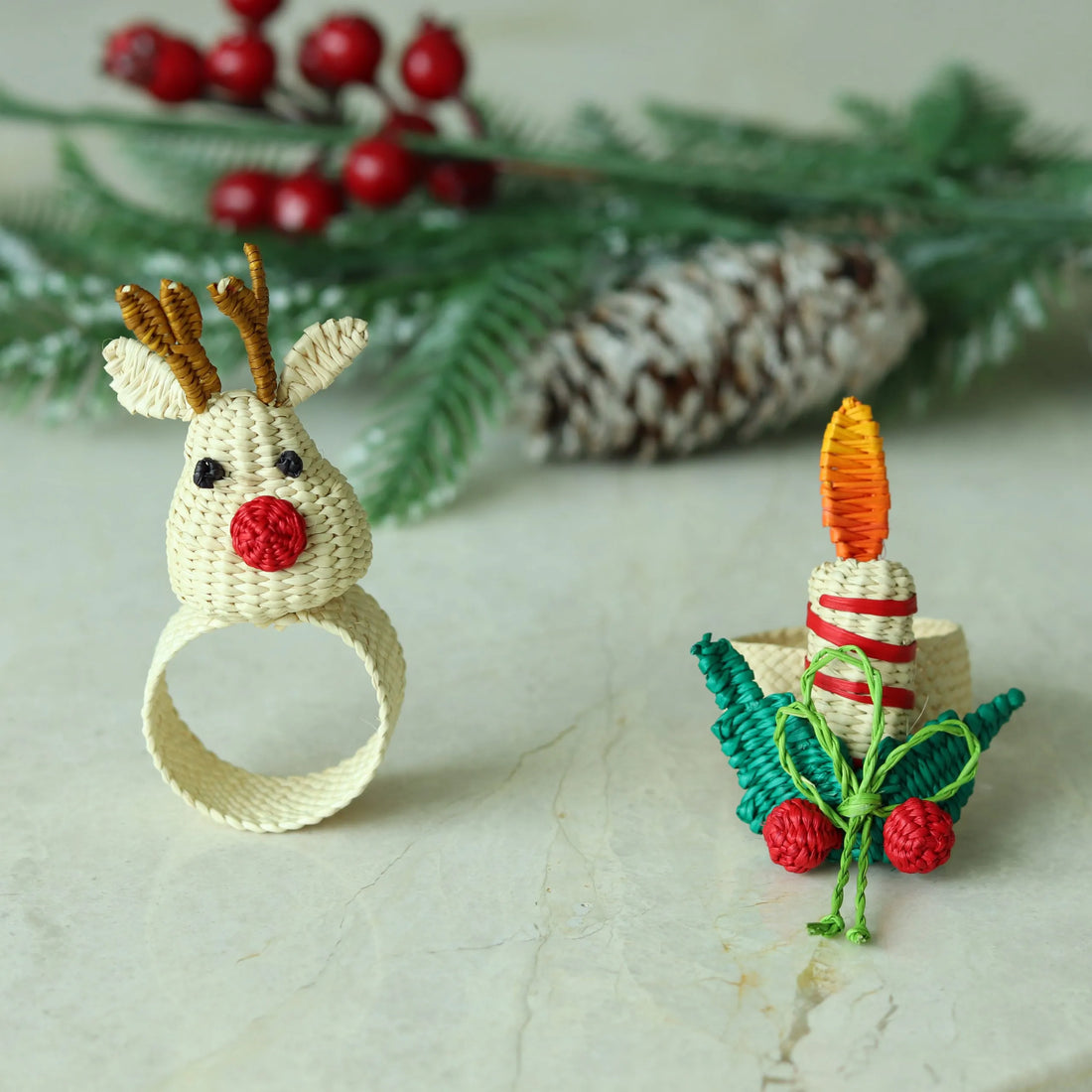 Christmas Candle Napkin Ring