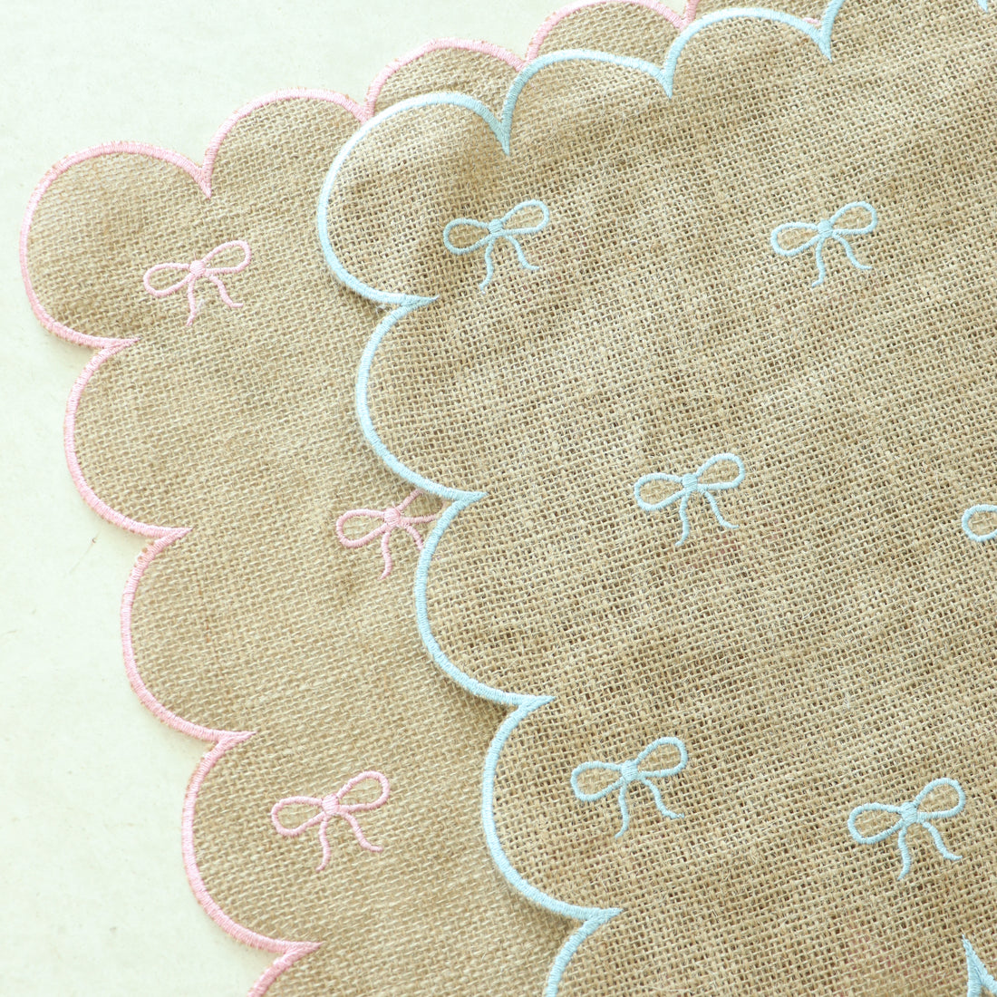 Rectangular Mini Bows Placemats
