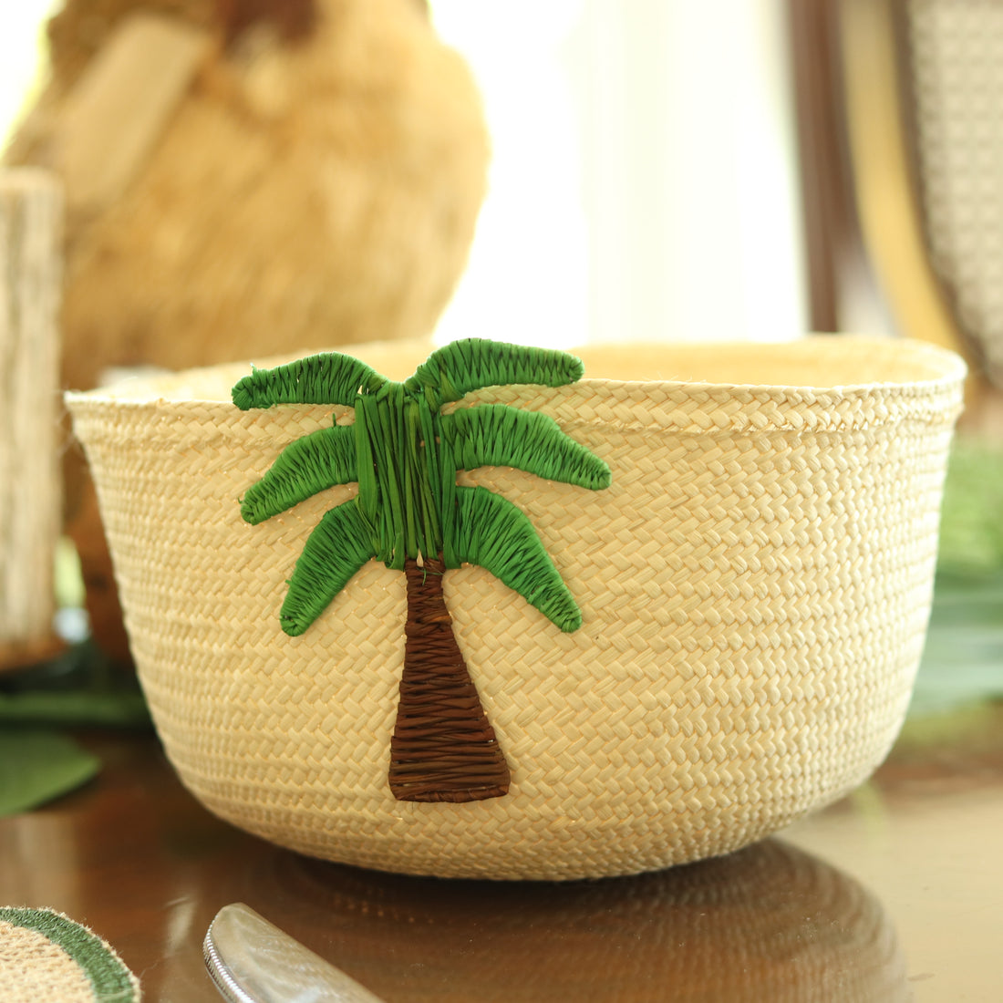 Palm Tree Basket
