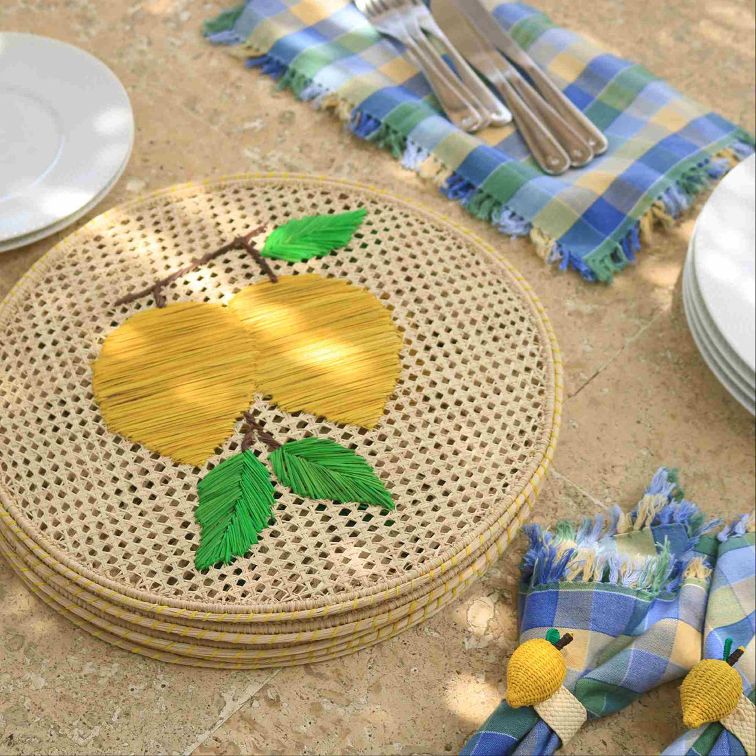 Amalfi Lemon Placemats