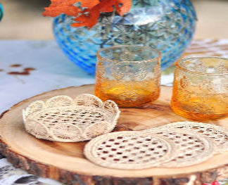 Iraca Coaster Set