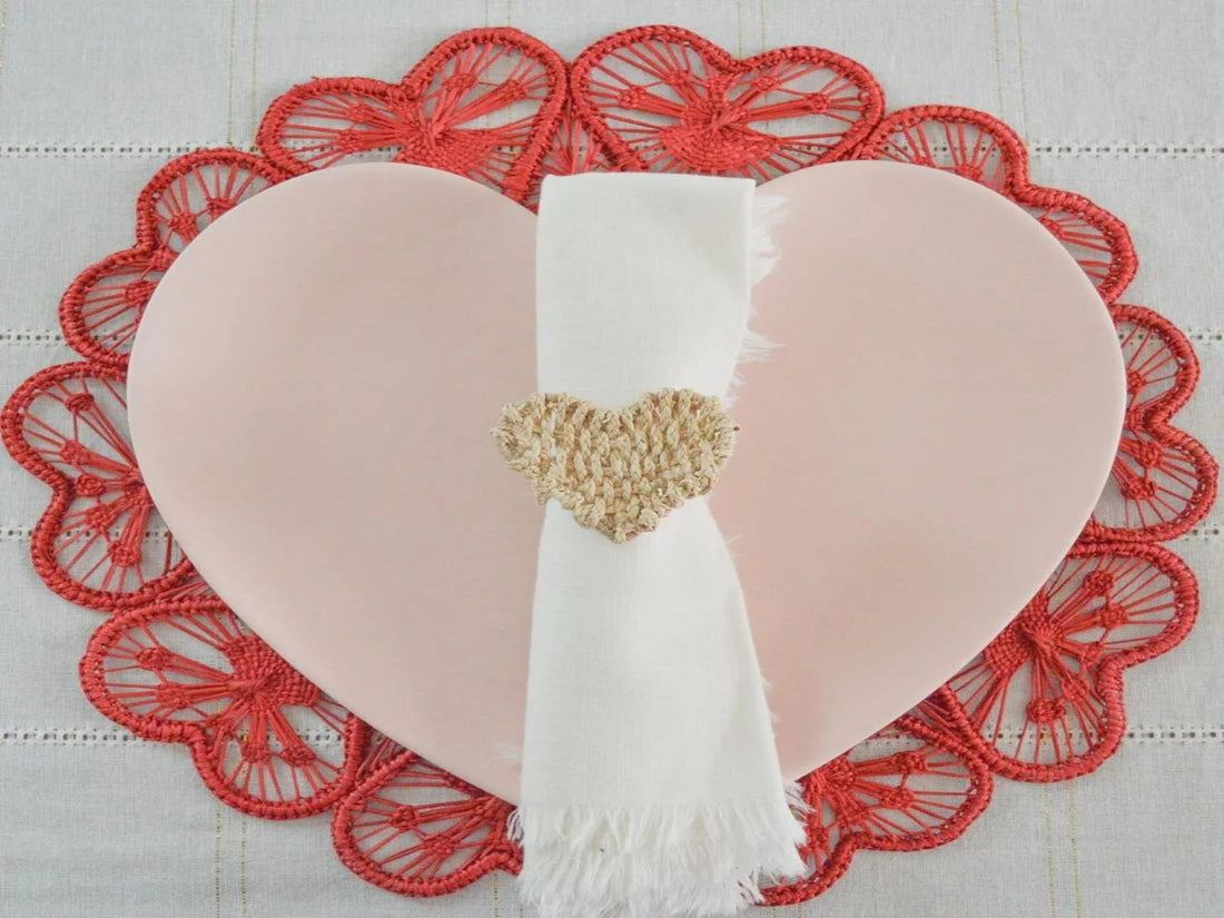 Heart Woven Placemat