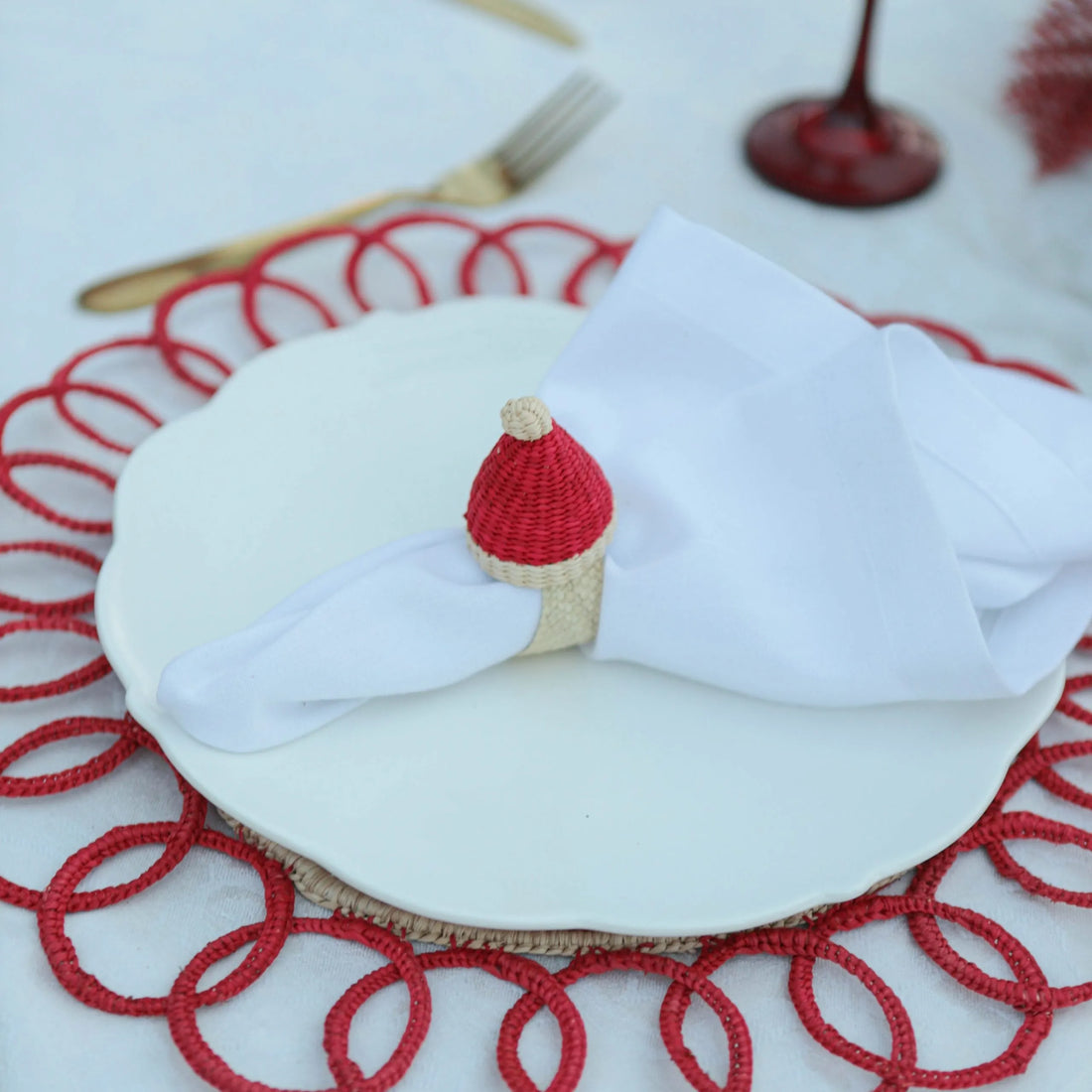 Santa Hat Napkin Ring